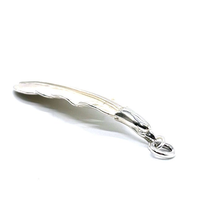 LARRY SMITH EAGLE HEAD FEATHER PENDANT No.40