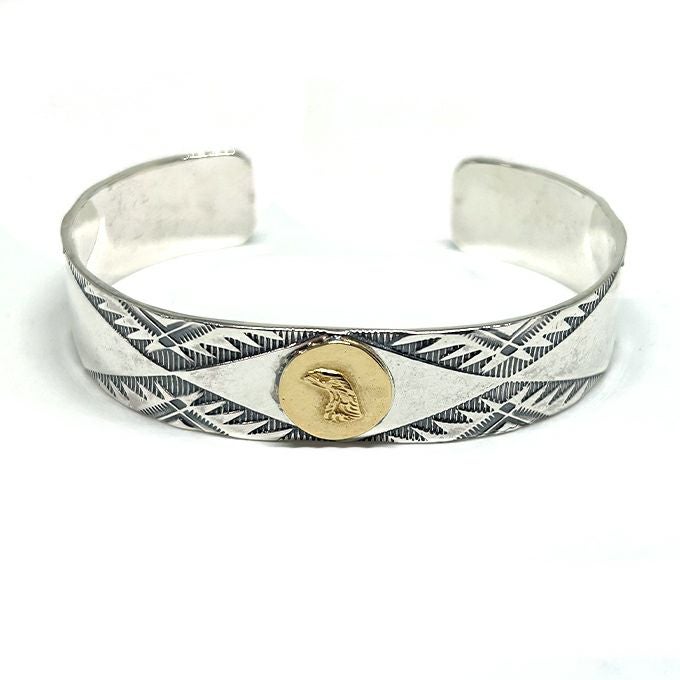 LARRY SMITH EAGLE HEAD BRACELET 