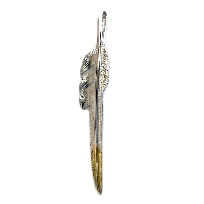 LARRY SMITH KAZEKIRI FEATHER PENDANT No.5 