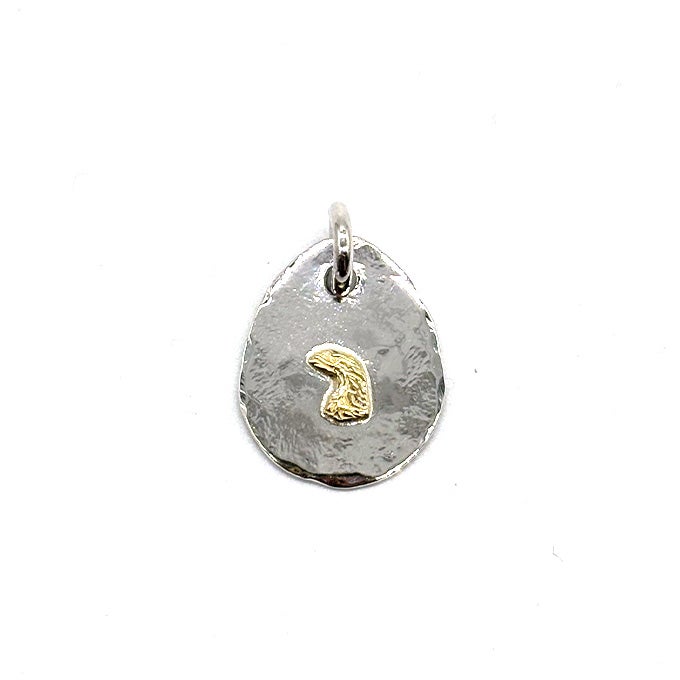 SILIVER/18K GOLD	