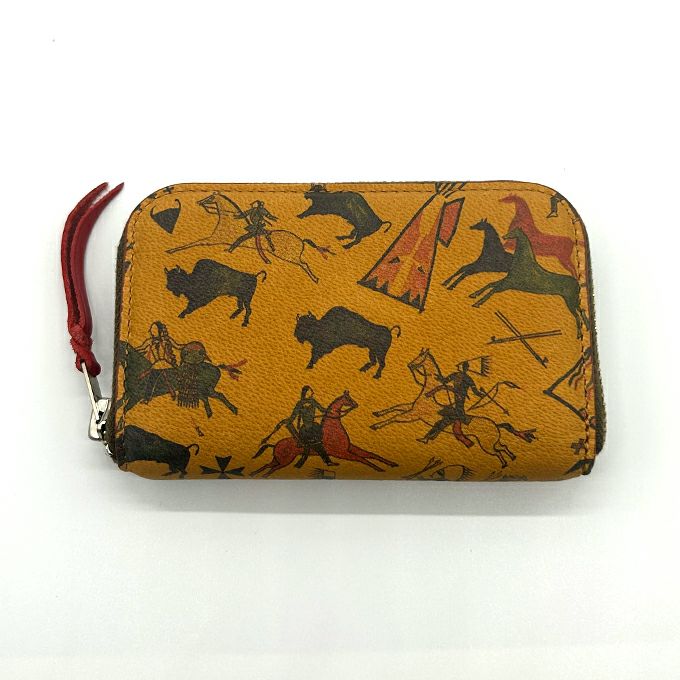 LARRY SMITH ROUND FASTENER WALLET S -TIPI ART- | LOCKSTOCK/STLIKE