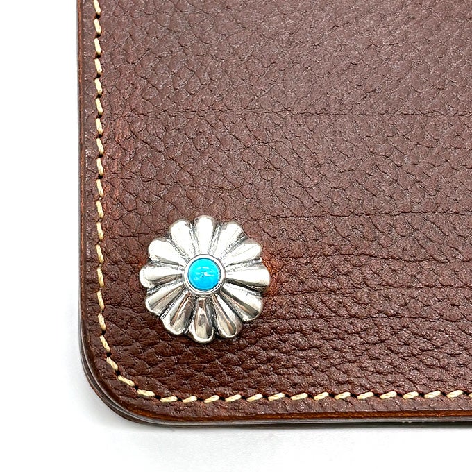 LARRY SMITH EMBOSSED TRUCKERS WALLET SMALL 