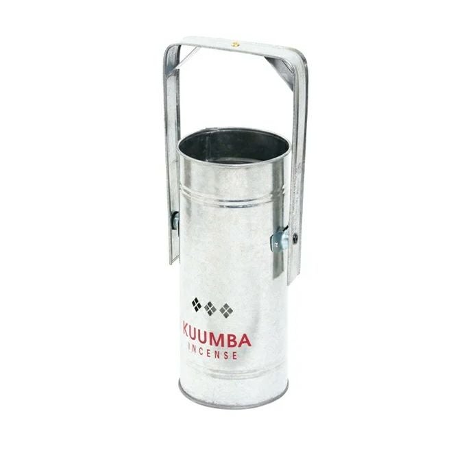 KUUMBA METAL CAN INCENSE BURNER 