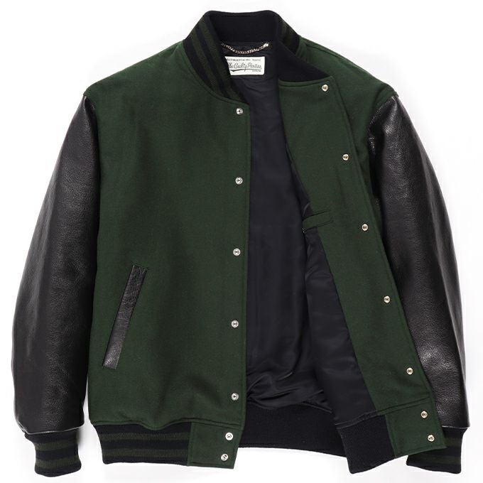 WACKO MARIA LEATHER VARSITY JACKET ( TYPE-3 ) | LOCKSTOCK/STLIKE