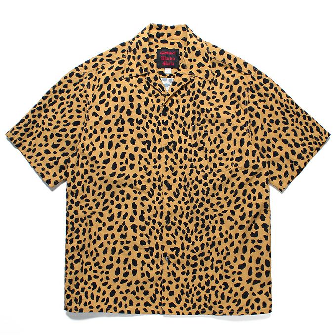 WACKO MARIA GRAMICCI / LEOPARD OPEN COLLAR SHIRT | LOCKSTOCK/STLIKE