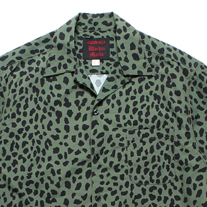 WACKO MARIA GRAMICCI / LEOPARD OPEN COLLAR SHIRT | LOCKSTOCK/STLIKE