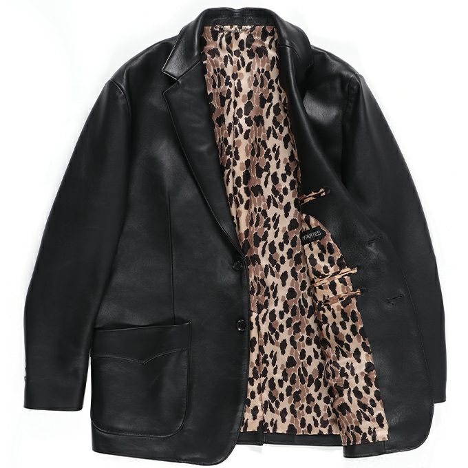 WACKO MARIA LEATHER SINGLE BREASTED JACKET | LOCKSTOCK/STLIKE