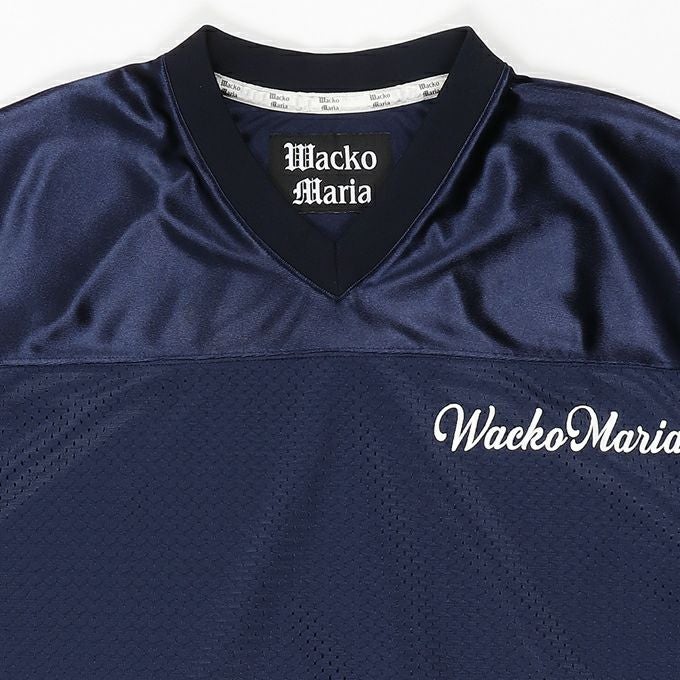 WACKO MARIA 23SS FOOT BALL SHIRT ブラック　M WACKO MARIA FOOTBALL JERSEY | LOCKSTOCK/STLIKE