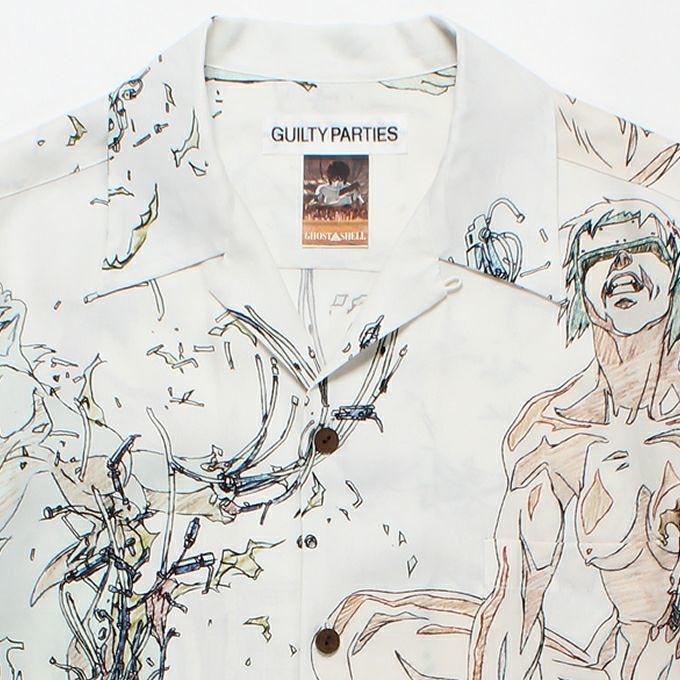 WACKO MARIA GHOST IN THE SHELL / 攻殻機動隊 / S/S HAWAIIAN SHIRT
