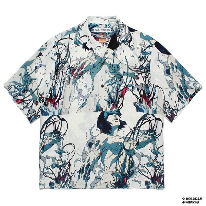 WACKO MARIA GHOST IN THE SHELL / 攻殻機動隊 / S/S HAWAIIAN SHIRT