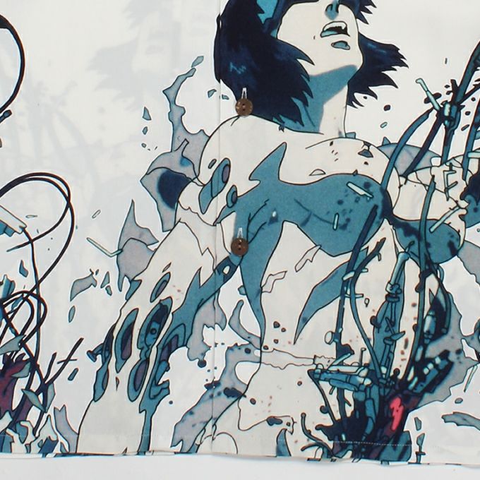 WACKO MARIA GHOST IN THE SHELL / 攻殻機動隊 / S/S HAWAIIAN SHIRT