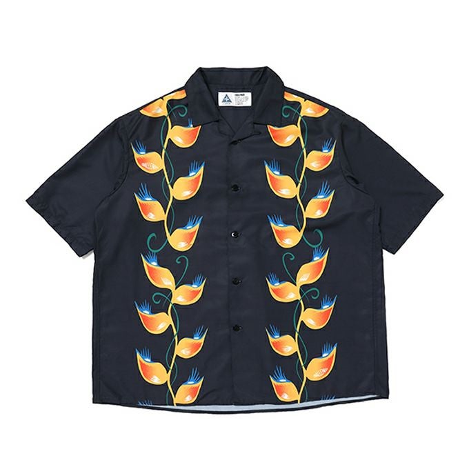 CHALLENGER FLAME LEAF シャツ CHALLENGER S/S FLAME LEAF SHIRT | LOCKSTOCK/STLIKE