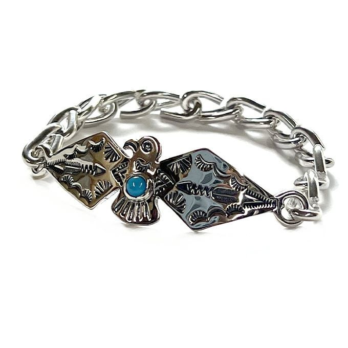 LARRY SMITH THUNDERBIRD CHAIN BRACELET 