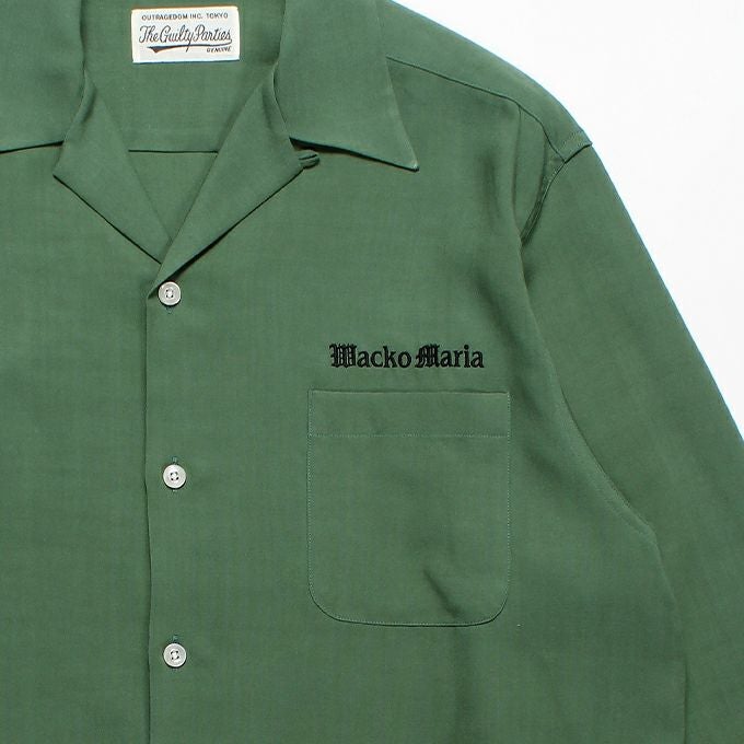 WACKO MARIA 50'S OPEN COLLAR SHIRT ( TYPE-2 ) | LOCKSTOCK/STLIKE