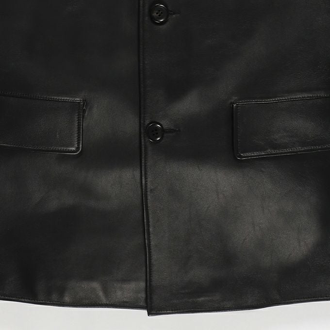 WACKO MARIA LEATHER CAR COAT ( TYPE-2 ) | LOCKSTOCK/STLIKE