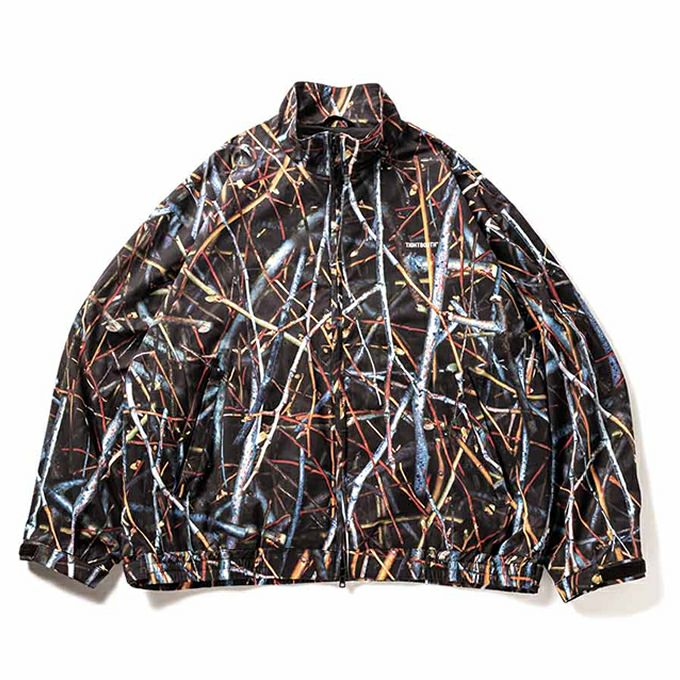 タイトブースプロダクション TIGHTBOOTH PRODUCTION  BRANCH CAMO TRACK JKT ブランチカモ総柄ジップアップブルゾン メンズ XL TIGHTBOOTH PRODUCTION BRANCH CAMO TRACK JKT | LOCKSTOCK/STLIKE