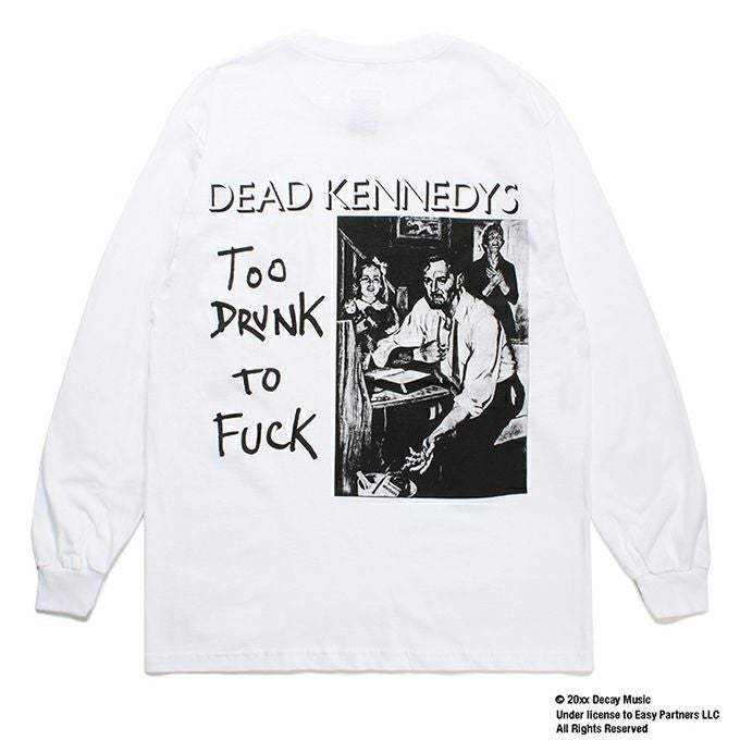 WACKO MARIA DEAD KENNEDYS / CREW NECK LONG SLEEVE T-SHIRT