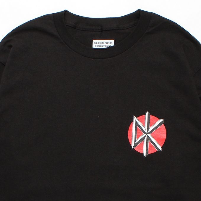 WACKO MARIA DEAD KENNEDYS / CREW NECK LONG SLEEVE T-SHIRT