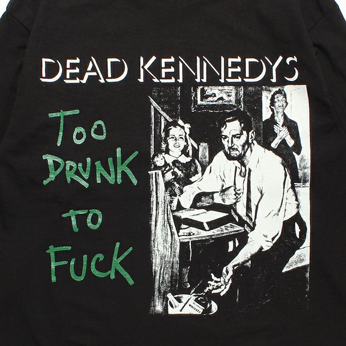 WACKO MARIA DEAD KENNEDYS / CREW NECK LONG SLEEVE T-SHIRT