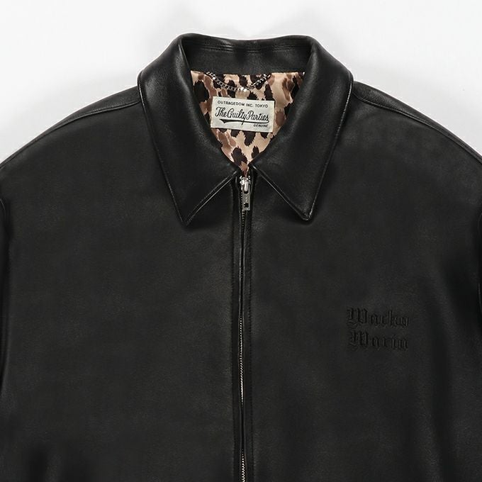 WACKO MARIA LEATHER 50'S JACKET ( TYPE-2 ) | LOCKSTOCK/STLIKE