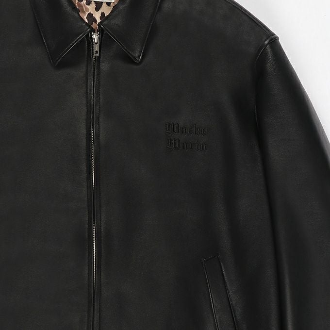 WACKO MARIA LEATHER 50'S JACKET ( TYPE-2 ) | LOCKSTOCK/STLIKE