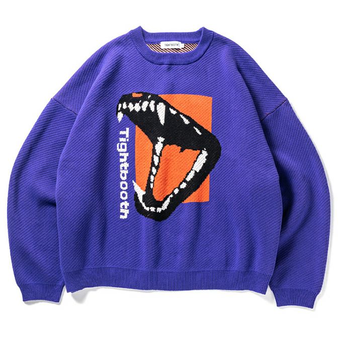 TIGHTBOOTH PRODUCTION BITE KNIT SWEATER | LOCKSTOCK/STLIKE