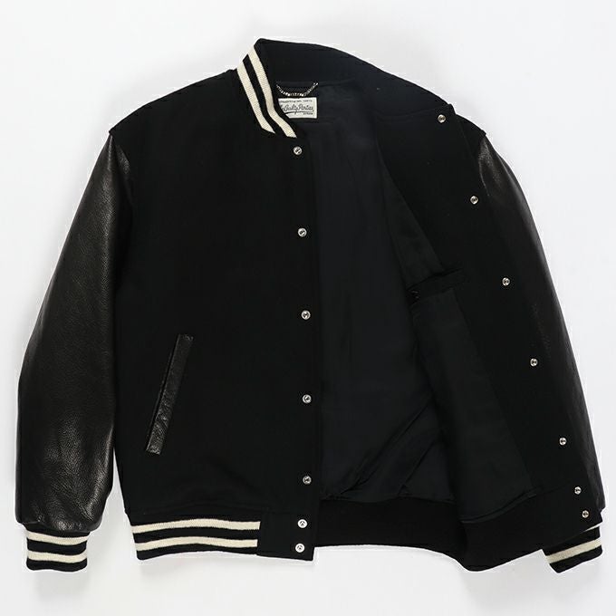 WACKO MARIA LEATHER VARSITY JACKET -B- ( TYPE-2 ) | LOCKSTOCK/STLIKE