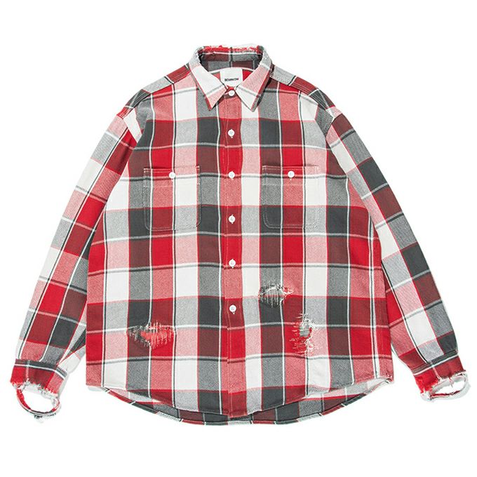 BOWWOW REPAIR AGEING FLANNEL SHIRTS | LOCKSTOCK/STLIKE