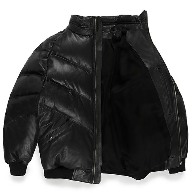 WACKO MARIA LEATHER DOWN JACKET -A- | LOCKSTOCK/STLIKE