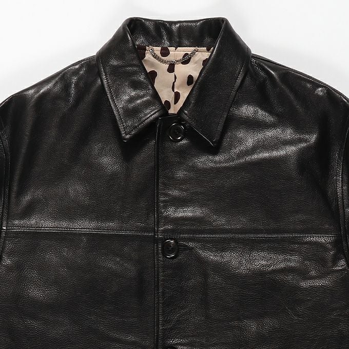 WACKO MARIA LEATHER CAR COAT ( TYPE-2 ) | LOCKSTOCK/STLIKE WACKO MARIA LEATHER CAR COAT ( TYPE-2 ) | LOCKSTOCK/STLIKE