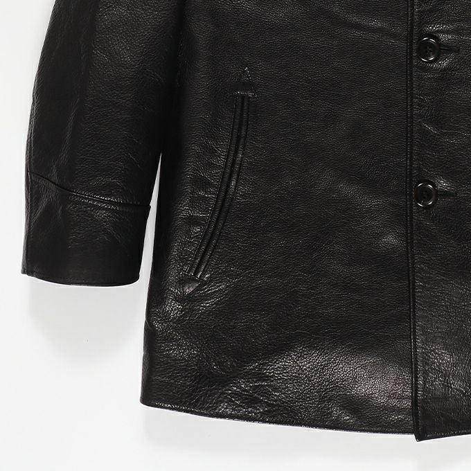 WACKO MARIA LEATHER CAR COAT ( TYPE-2 ) | LOCKSTOCK/STLIKE