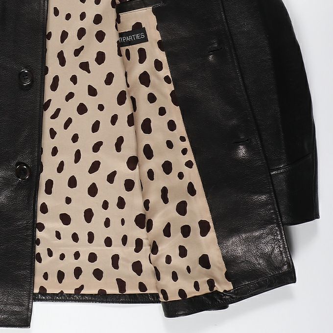 WACKO MARIA LEATHER CAR COAT ( TYPE-2 ) | LOCKSTOCK/STLIKE