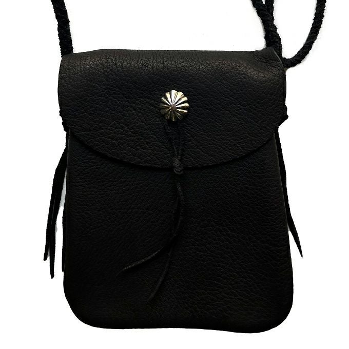 LARRY SMITH DEERSKIN MEDICINE SHOULDER POUCH | LOCKSTOCK/STLIKE