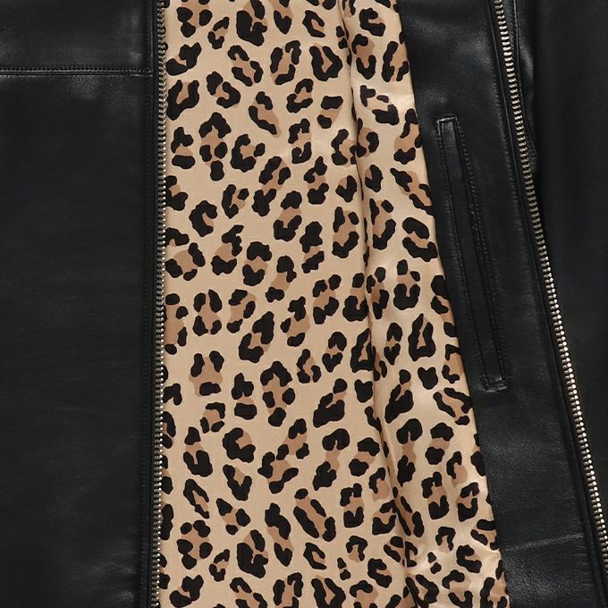 WACKO MARIA LAMB SKIN LEATHER SINGLE RIDERS JACKET ( TYPE-2