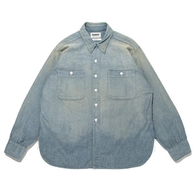トップス bowwow CHAMBRAY SHIRTS SUNBURN AGEING BOWWOW CHAMBRAY SHIRTS SUNBURN AGEING | LOCKSTOCK/STLIKE
