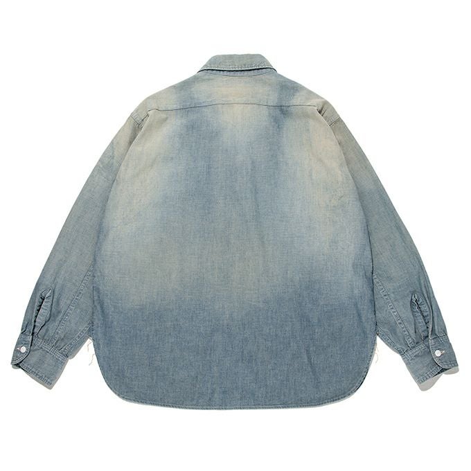 トップス bowwow CHAMBRAY SHIRTS SUNBURN AGEING BOWWOW CHAMBRAY SHIRTS SUNBURN AGEING | LOCKSTOCK/STLIKE