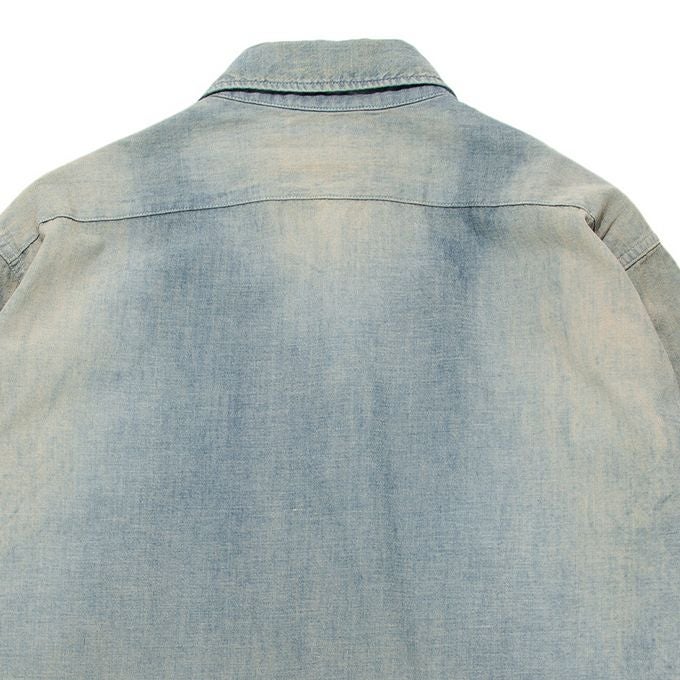 BOWWOW CHAMBRAY SHIRTS SUNBURN AGEING | LOCKSTOCK/STLIKE