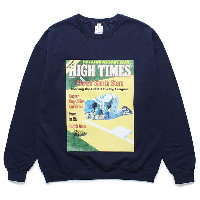 WACKO MARIA HIGH TIMES / CREW NECK SWEAT SHIRT ( TYPE-2