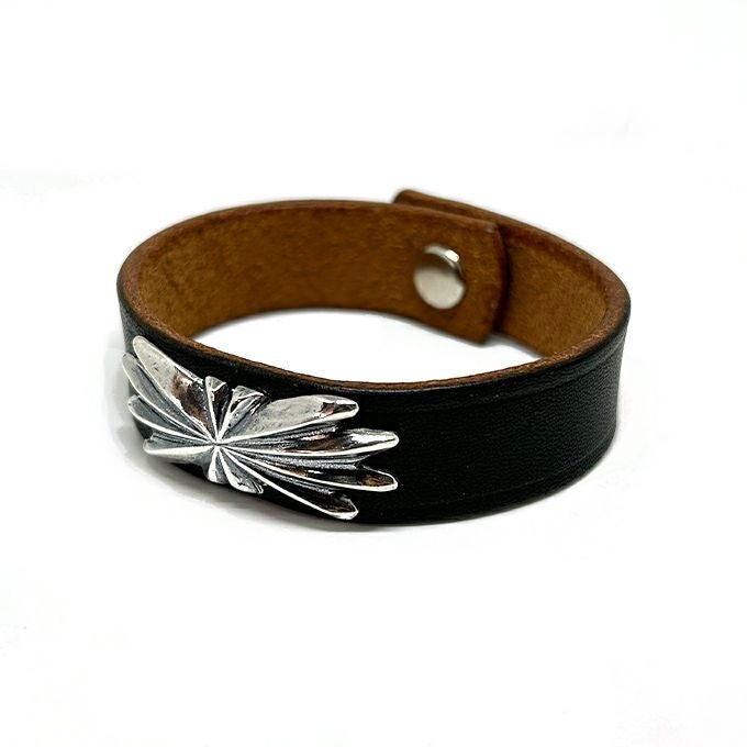 LARRY SMITH LEATHER BRACELET（BUTTERFLY SHELL） | LOCKSTOCK/STLIKE