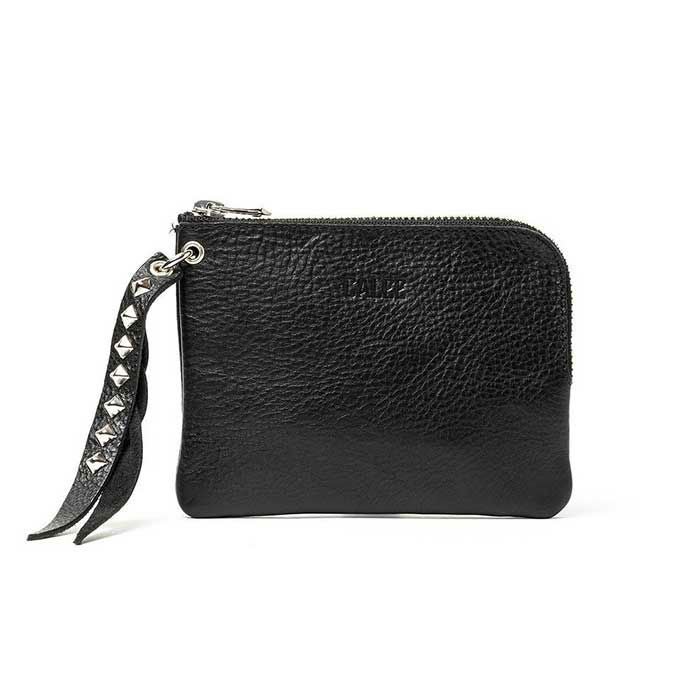 小物 CALEE LEATHER WALLET POUCH STUDS CHARM CALEE PLANE LEATHER WALLET POUCH ( STUDS CHARM ) | LOCKSTOCK/STLIKE