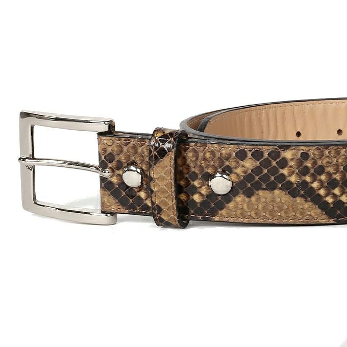 WACKO MARIA PYTHON LEATHER BELT | LOCKSTOCK/STLIKE