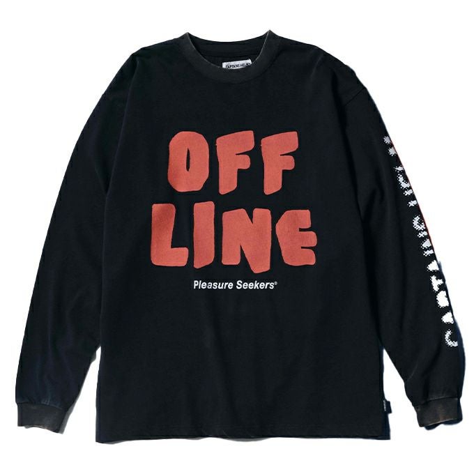 CAPTAINS HELM OFF LINE L/S TEE | LOCKSTOCK/STLIKE