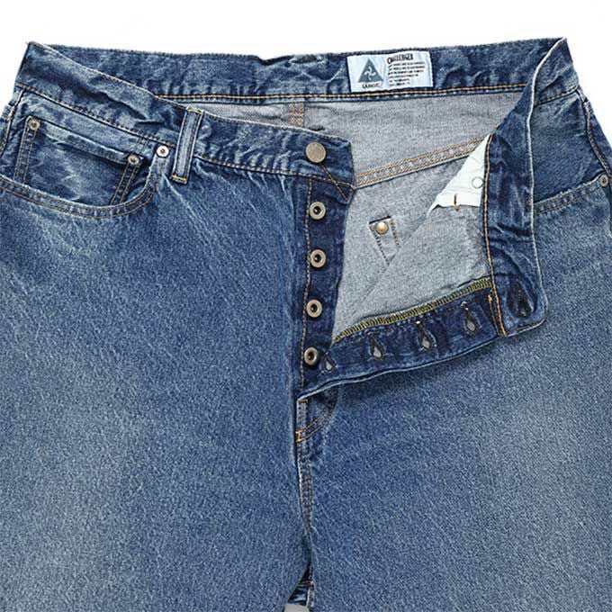 CHALLENGER WIDE WASHED DENIM PANTS | LOCKSTOCK/STLIKE