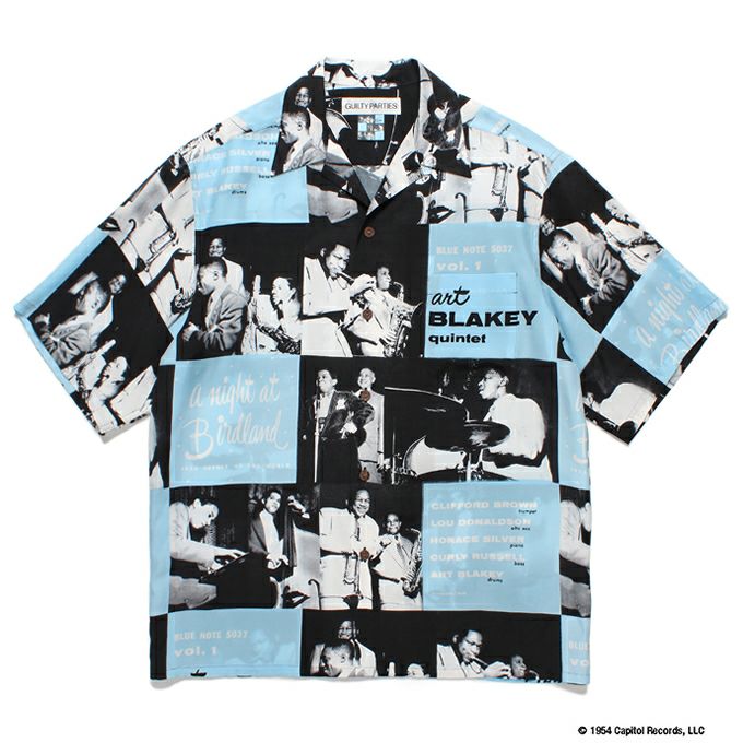 WACKO MARIA BLUE NOTE / HAWAIIAN SHIRT S/S ( TYPE-3 ) | LOCKSTOCK