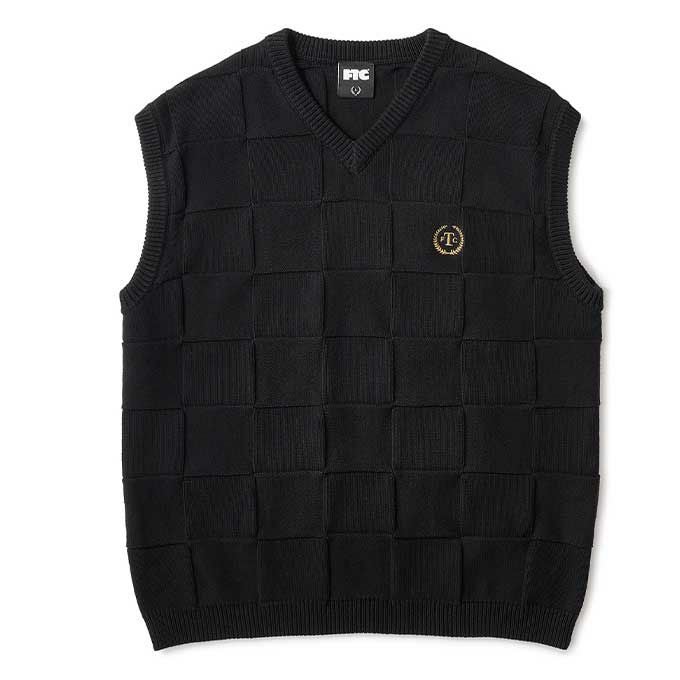 FTC CHECKER KNIT VEST | LOCKSTOCK/STLIKE