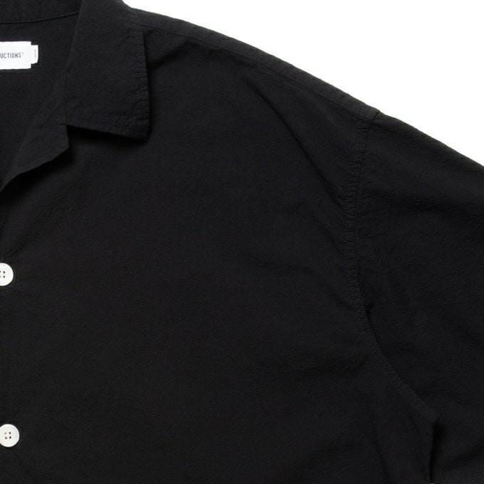 COOTIE PRODUCTIONS FINX COTTON CORDLANE OPEN COLLAR S/S SHIRT