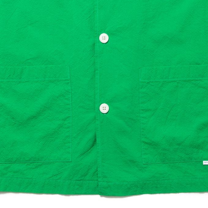 COOTIE PRODUCTIONS FINX COTTON CORDLANE OPEN COLLAR S/S SHIRT