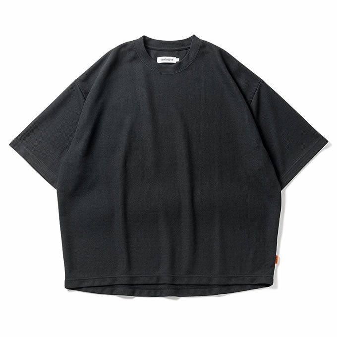 TIGHTBOOTH WAFFLE T-SHIRT ブラック TIGHTBOOTH PRODUCTION WAFFLE T-SHIRT | LOCKSTOCK/STLIKE