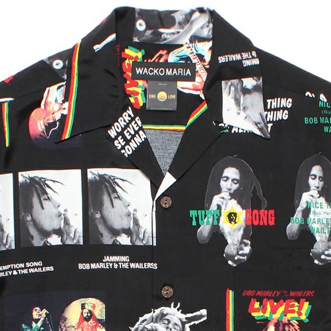 WACKO MARIA BOB MARLEY / HAWAIIAN SHIRT S/S ( TYPE-1 ) | LOCKSTOCK