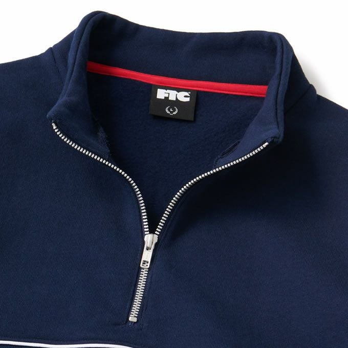 FTC PIPING HALF ZIP SWEATSHIRT | LOCKSTOCK/STLIKE